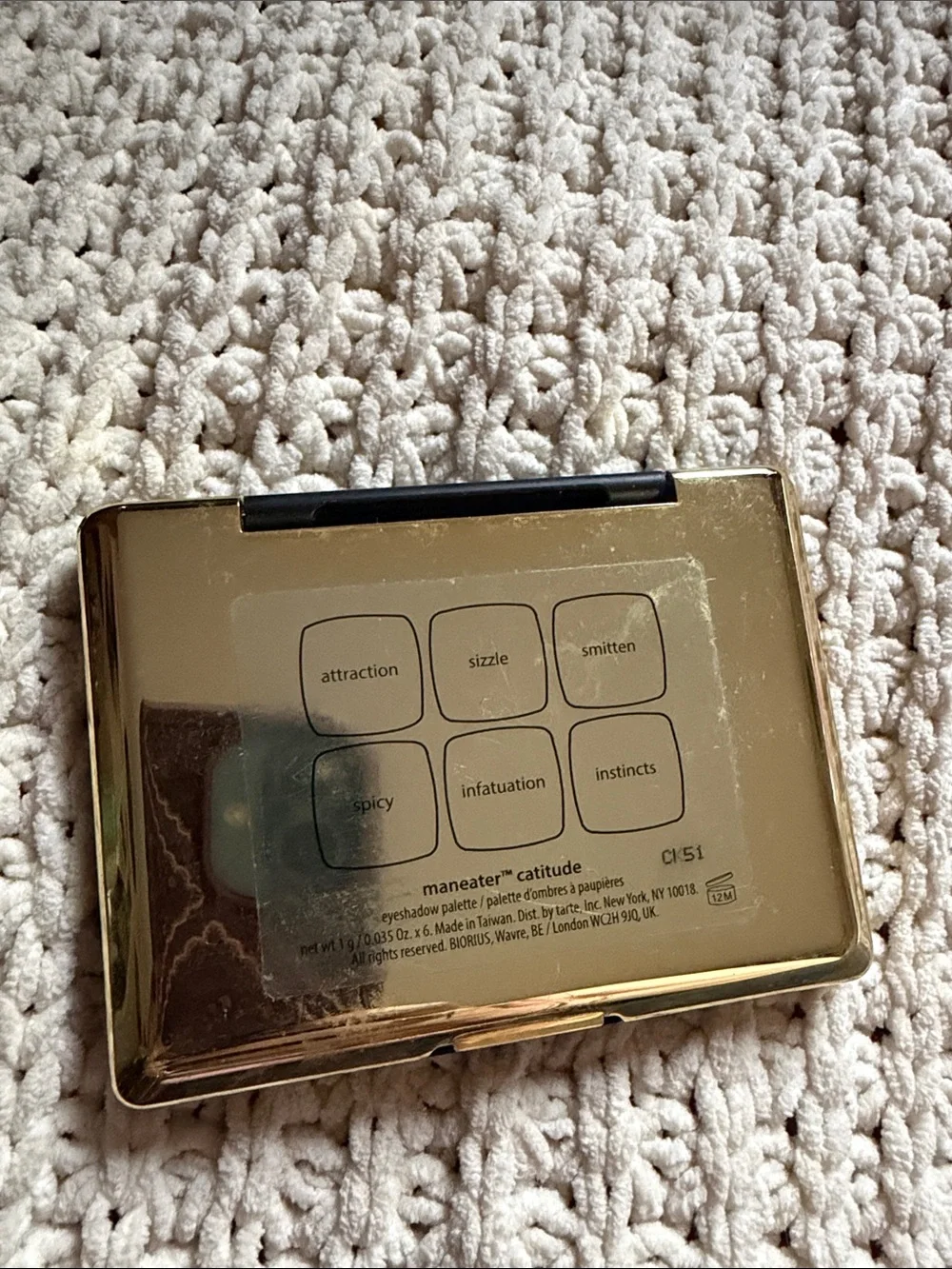tarte eyeshadow palette